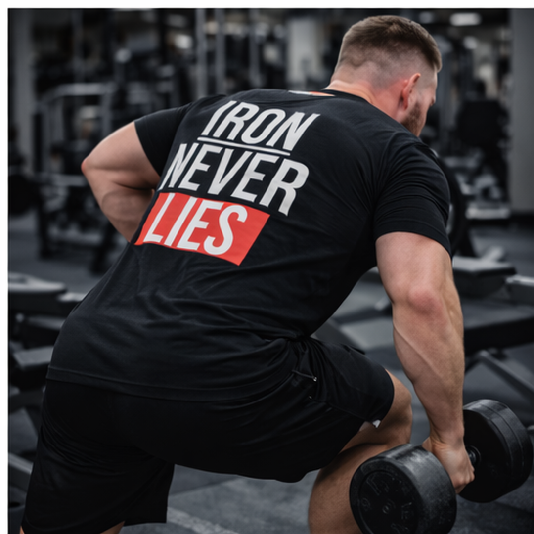 Forti-4 Originals 'Iron Never Lies' Pump Tee